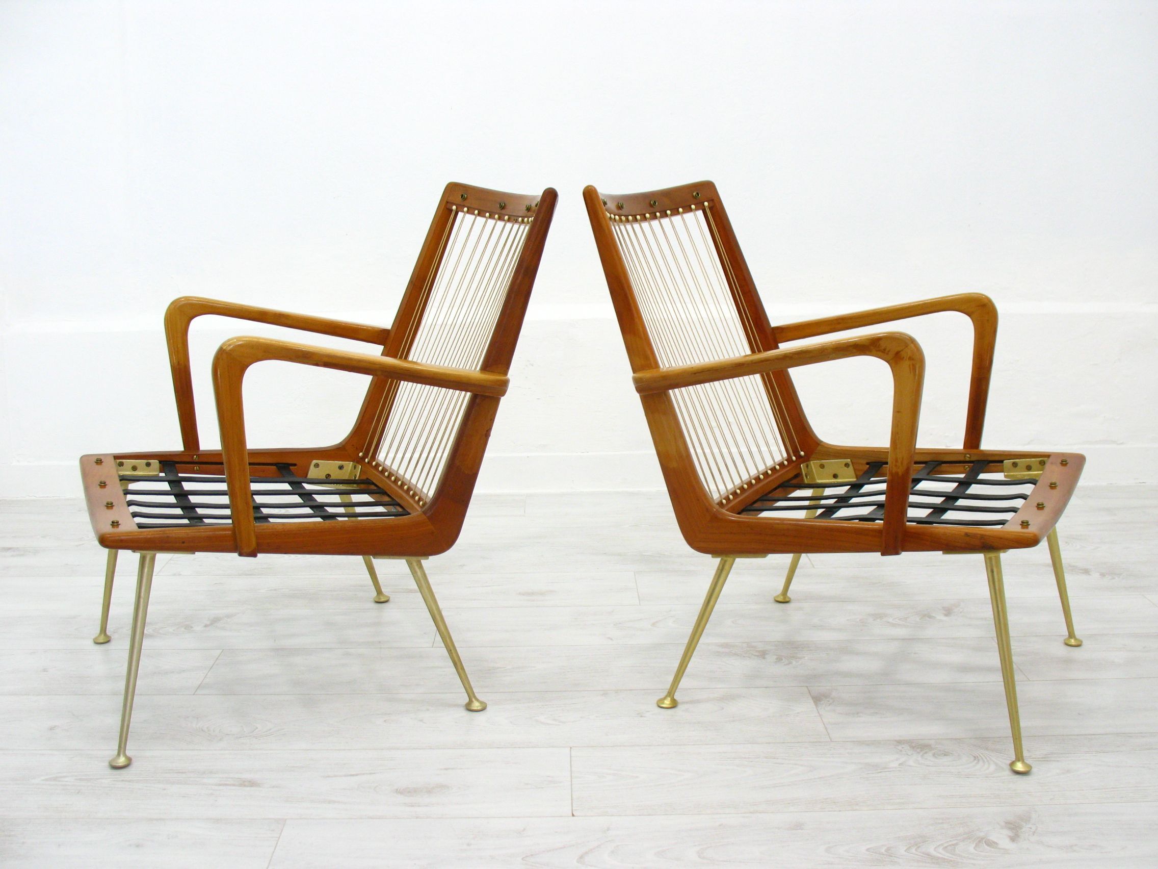 Armchairs by Hans Mitzlaff for Eugen Schmidt, Germany, 1950