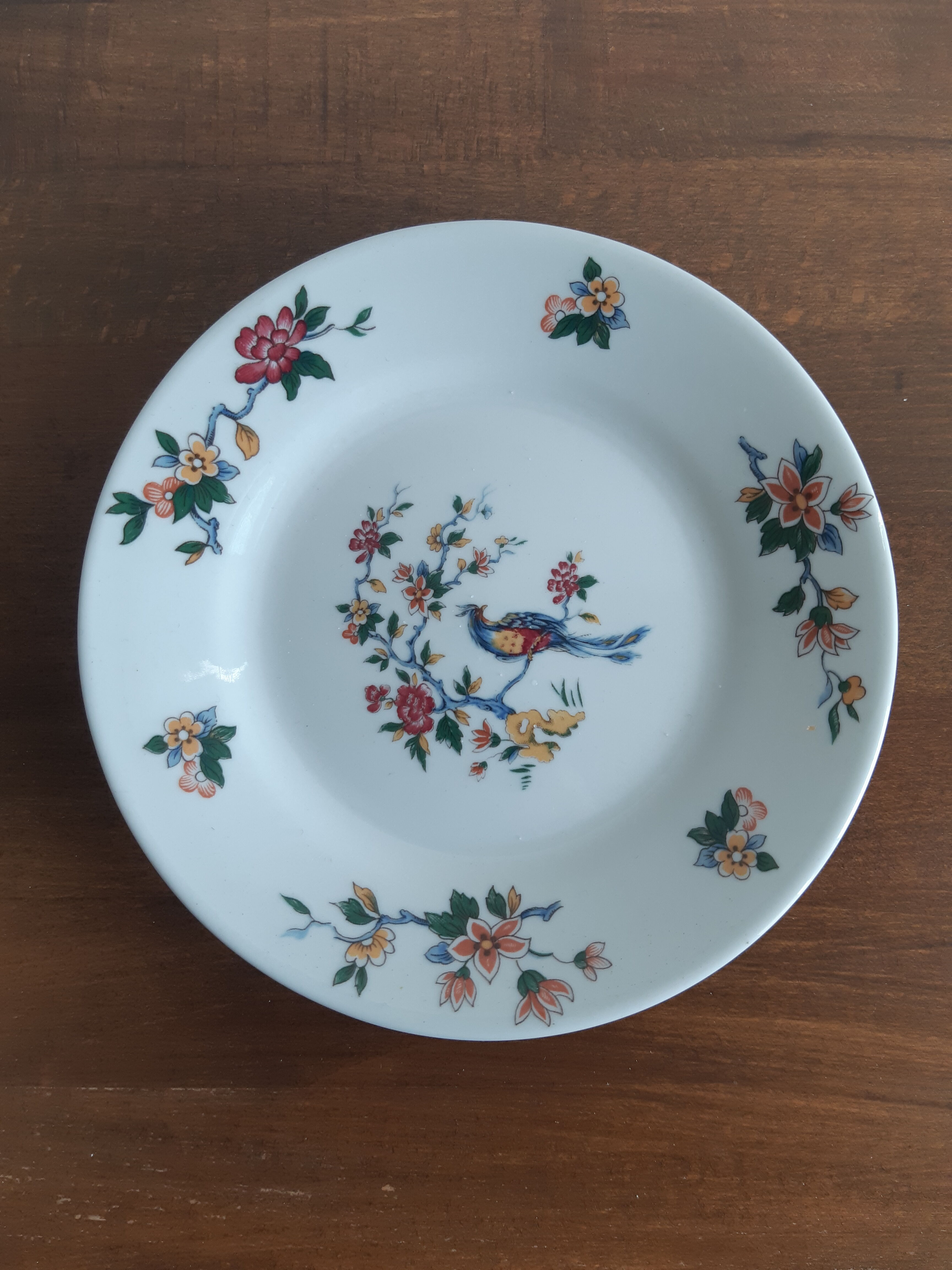 Set of 4 small plates sarreguemines