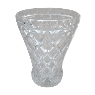 Vintage crystal vase