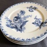 Dessert plates Sarreguemines model Stella