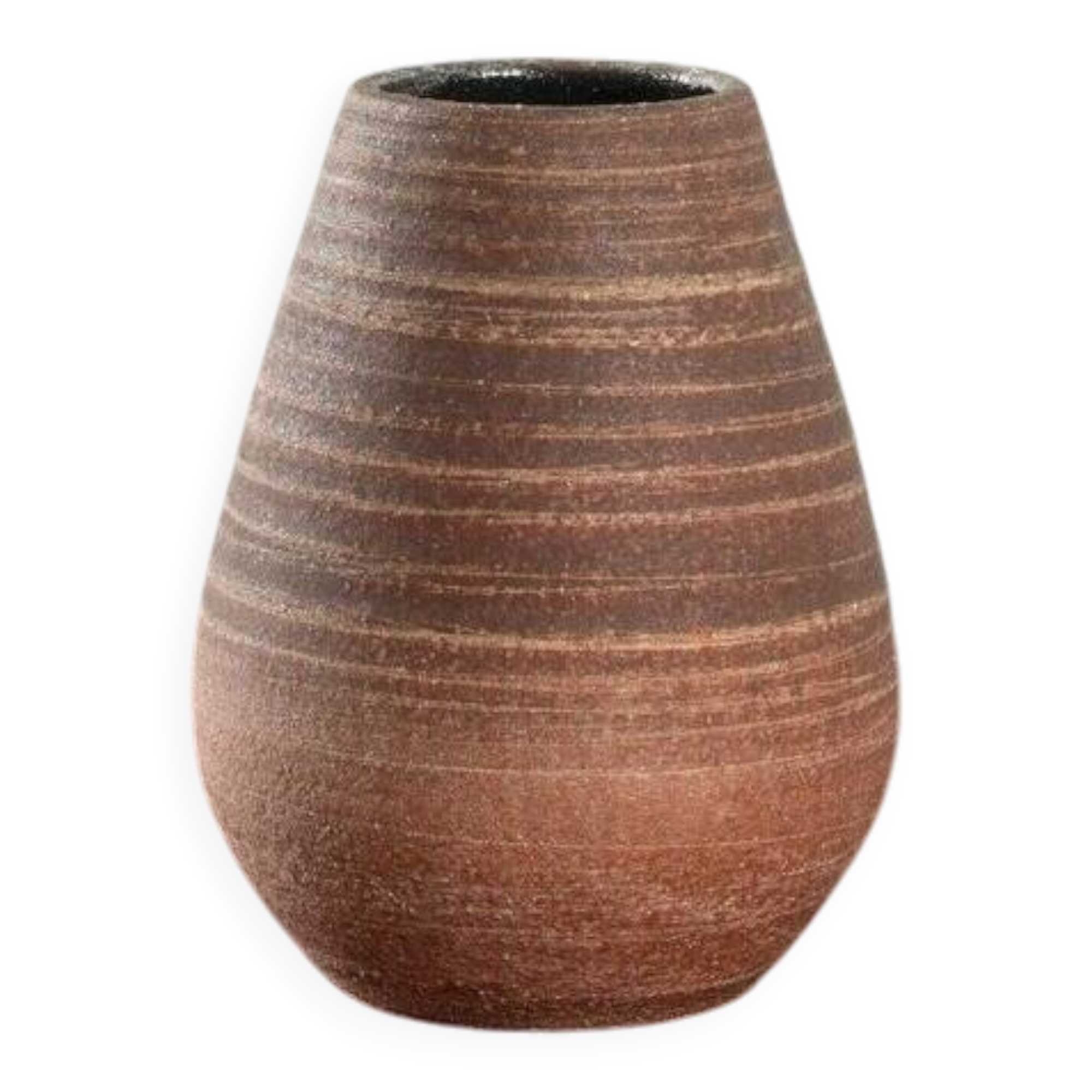 Red vase from Accolay, 1960s