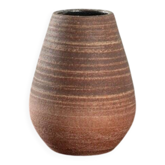 Red vase from Accolay, 1960s