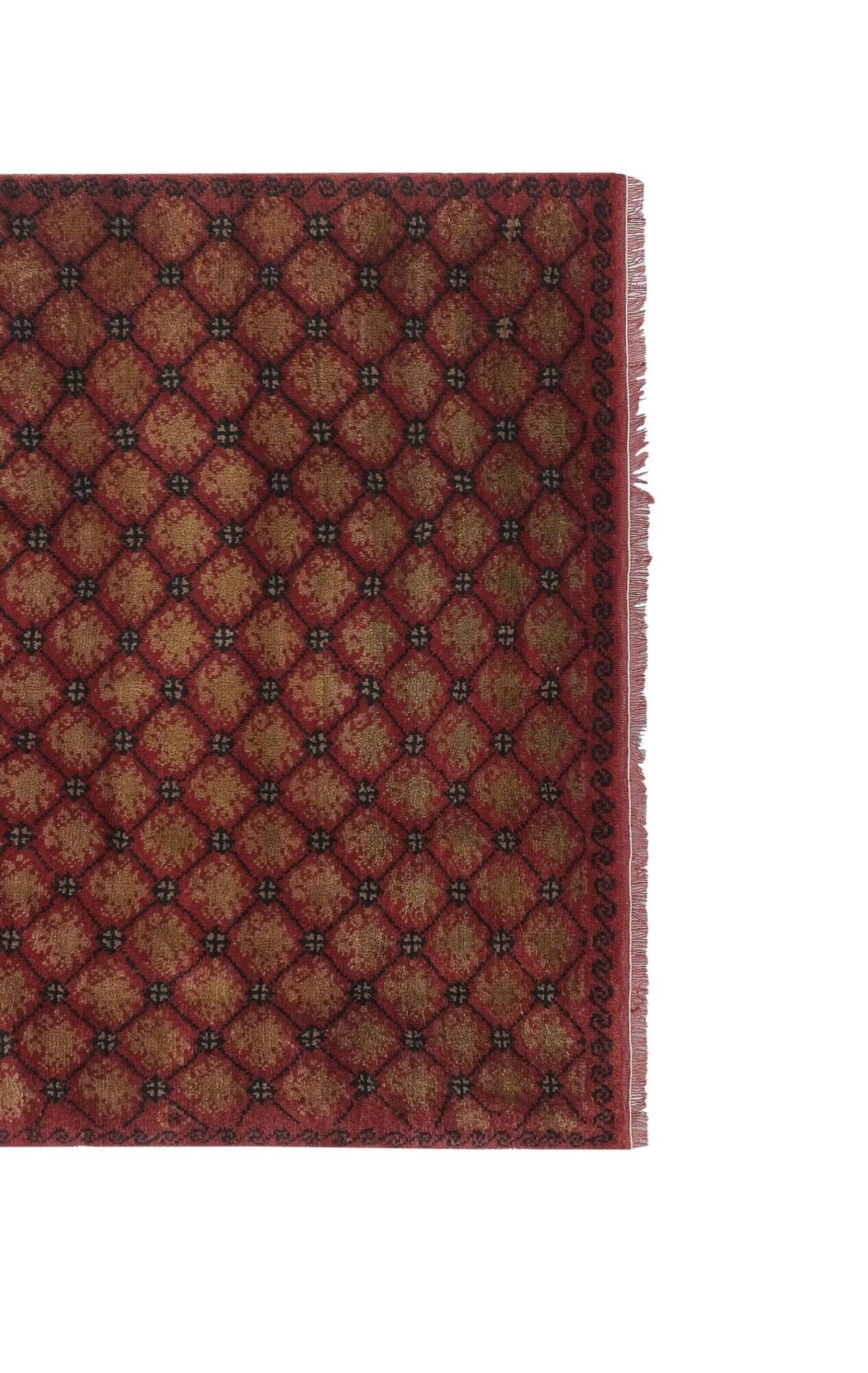 Vintage handmade Turkish rug 130x171 cm