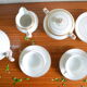 Fine porcelain tea set