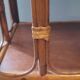 70's rattan shelf
