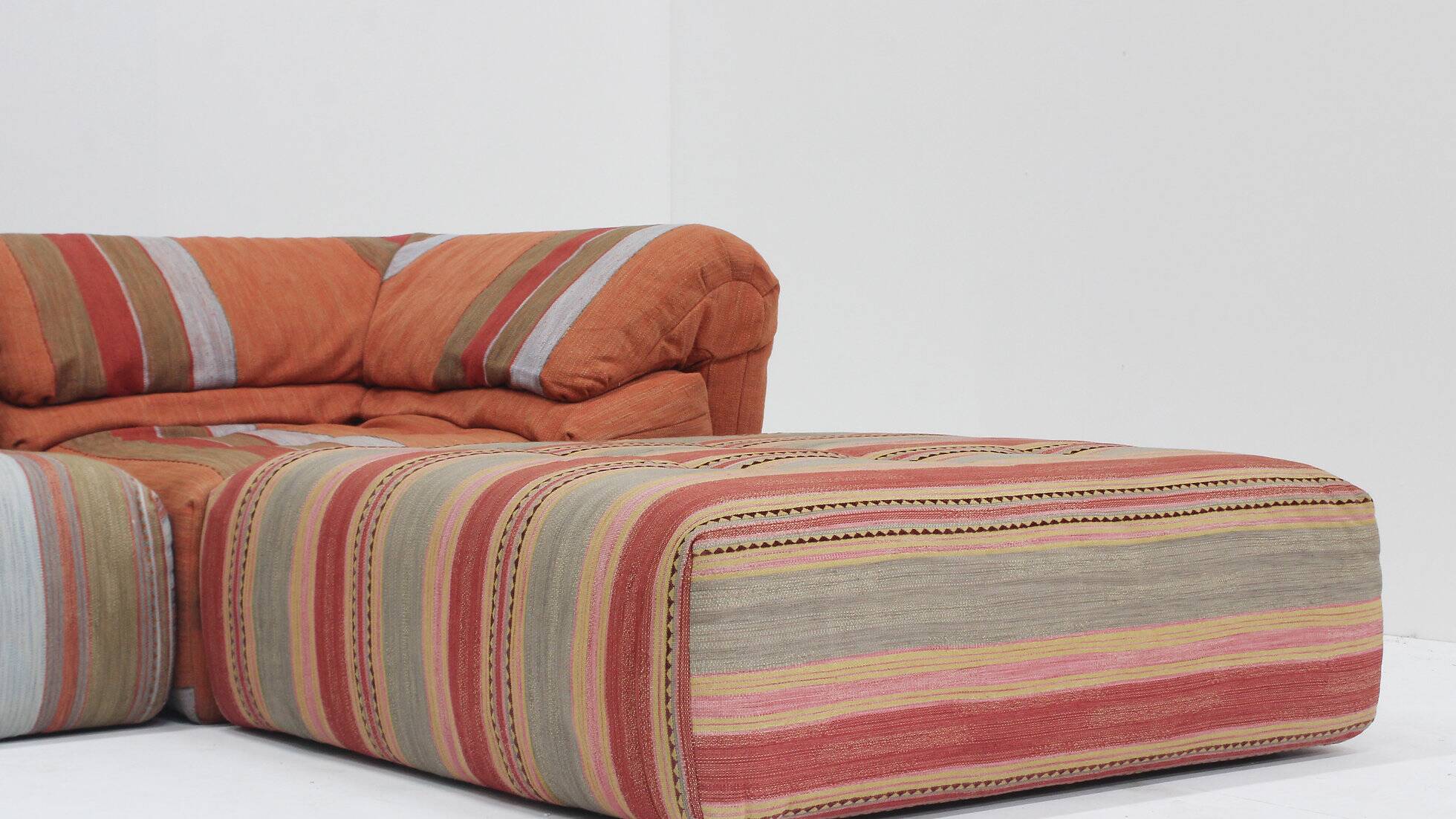 Vintage Roche Bobois Voyage Immobile modular lounge sofa