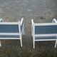 Pair of shepherdess armchairs