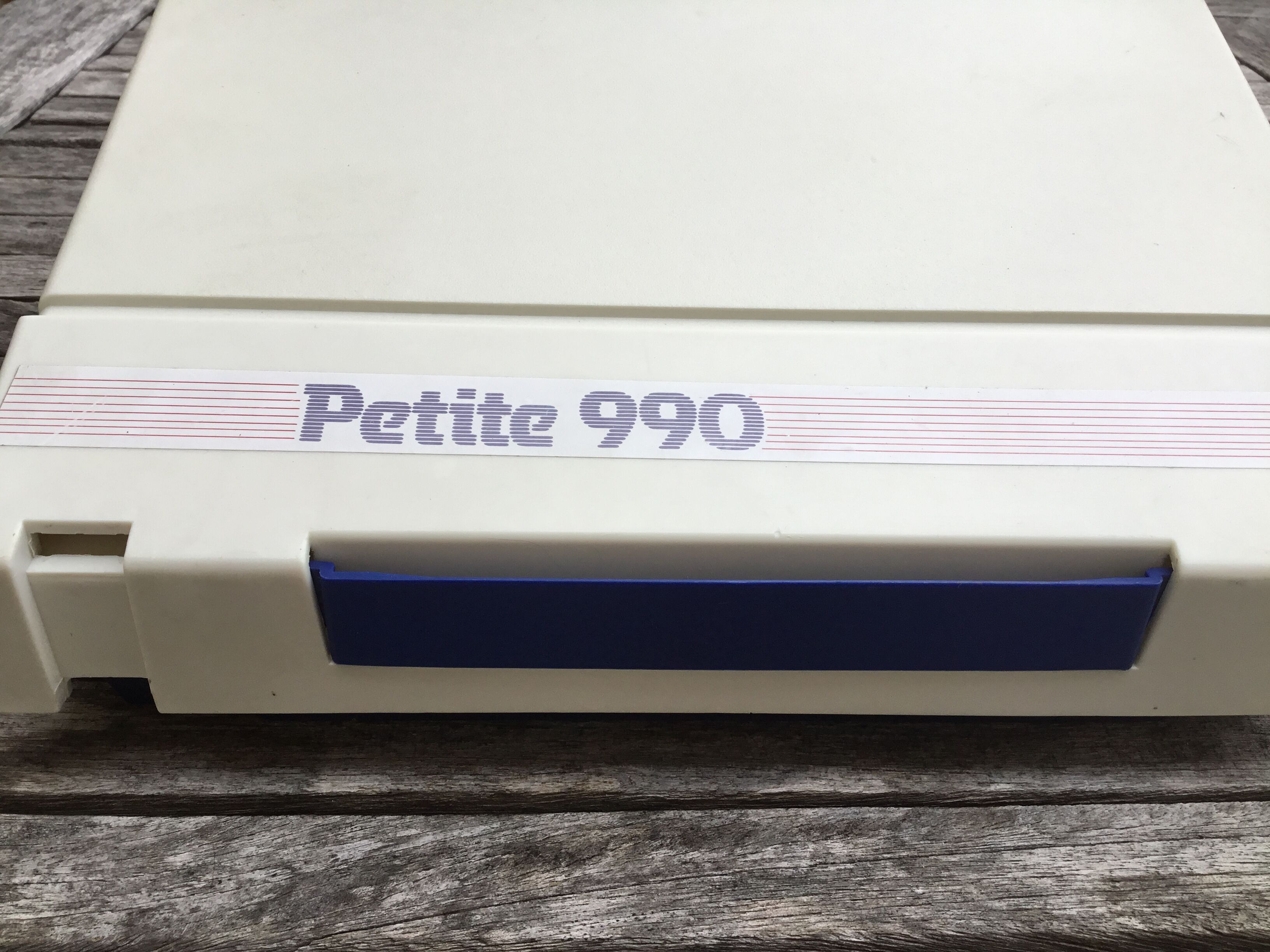 Machine to write "Little 990"