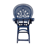 High chair rattan Emmanuelle