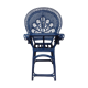 Chaise haute rotin Emmanuelle