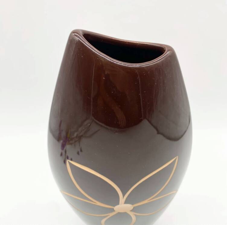“Flower” vase / glazed ceramic – 1970s