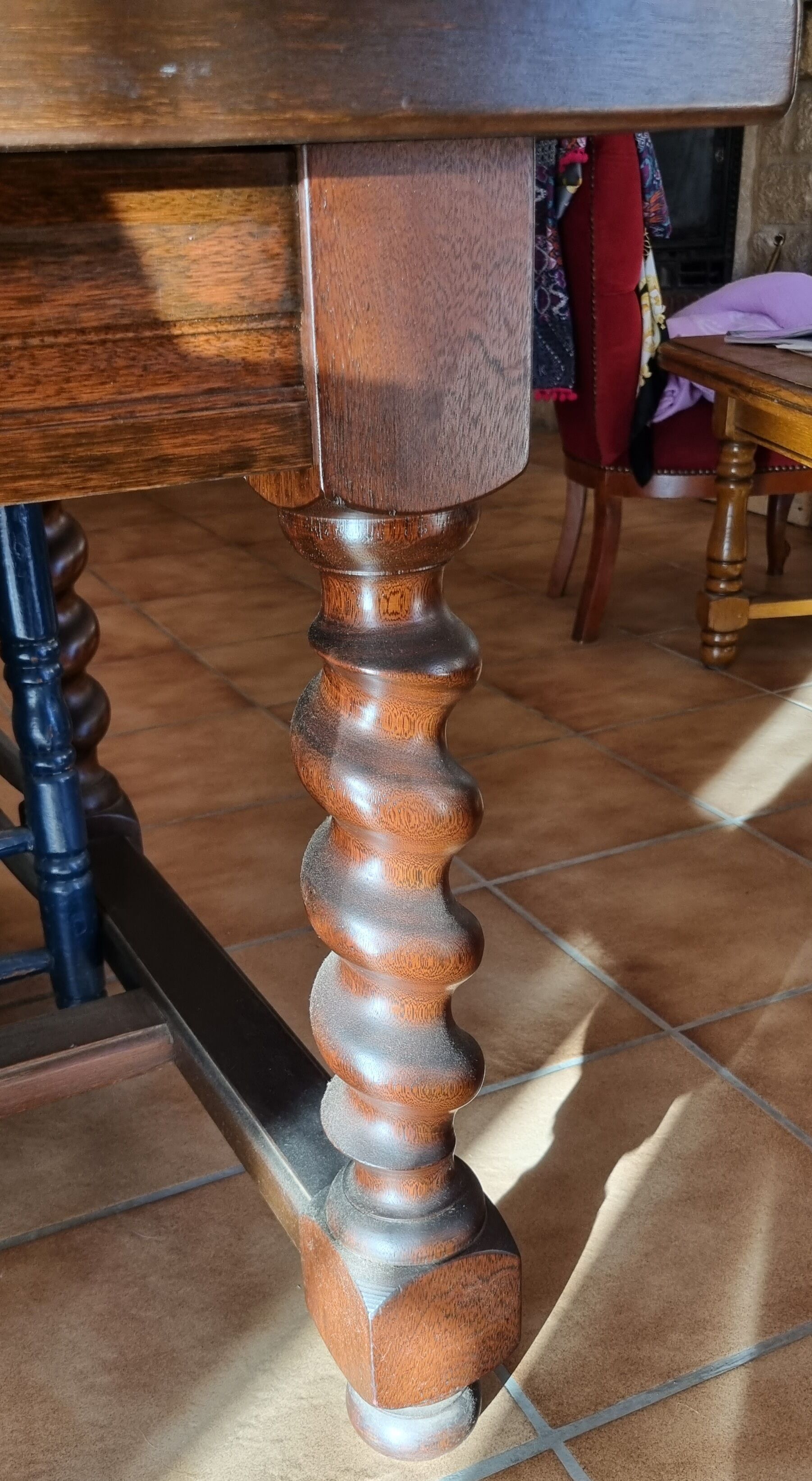 Antique dining table Louis XIII