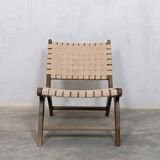 Two leather armchairs