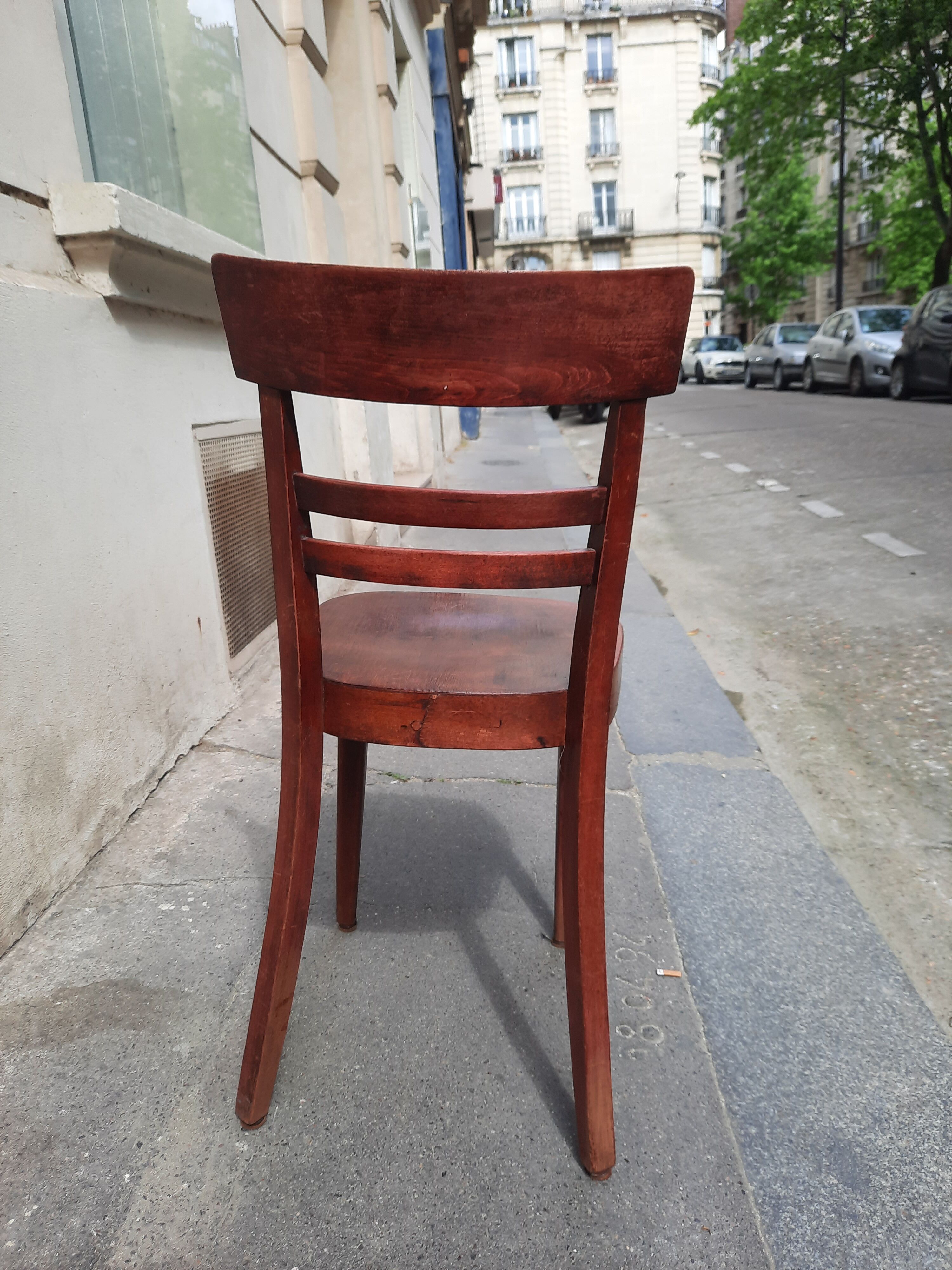 Art Deco bistro chair