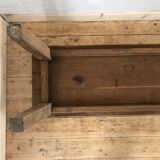 Paire de banc en bois chêne