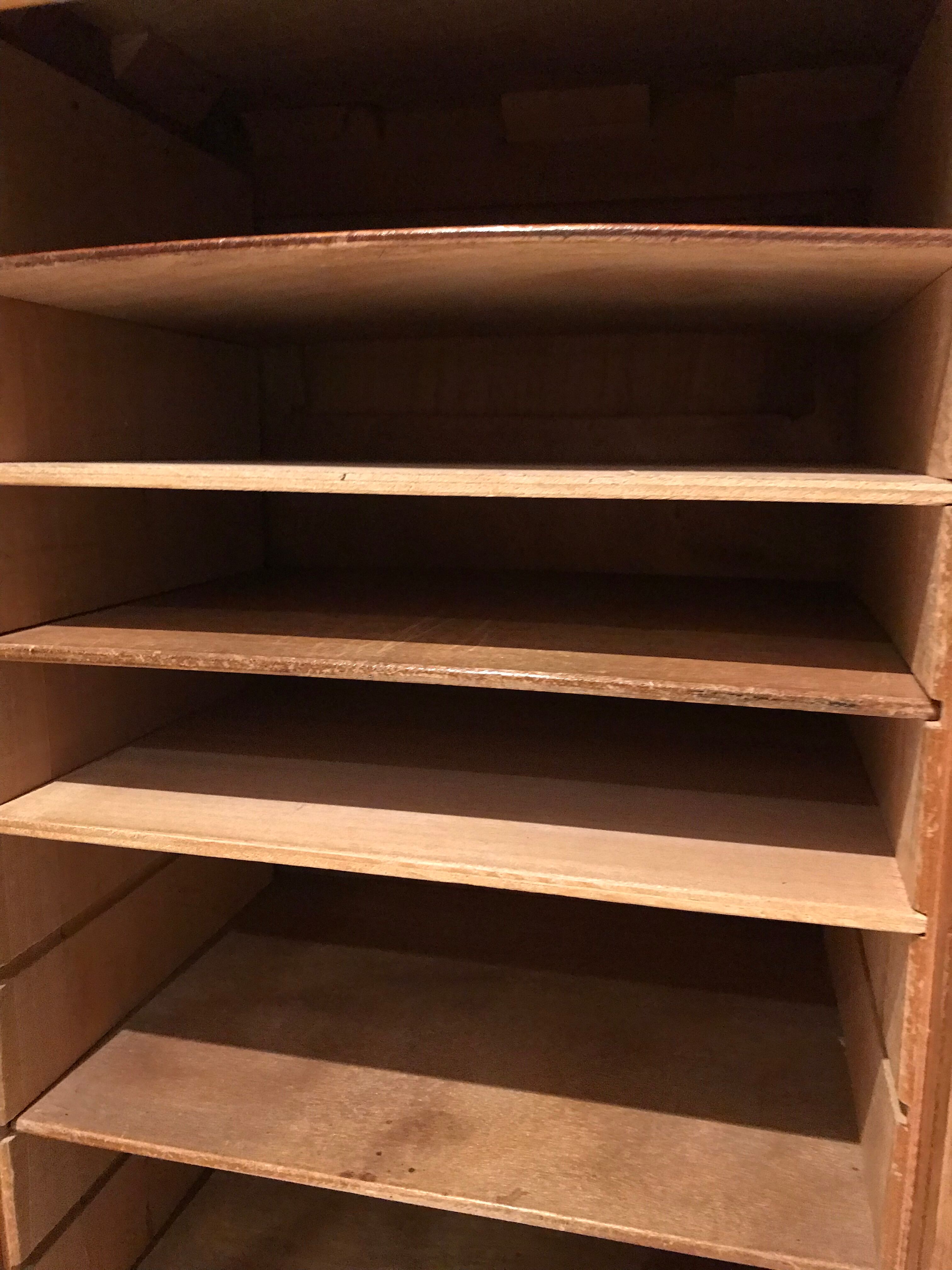 Cabinet notary oak curtain