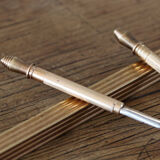 Gold Plated Ruler - Gold Starry