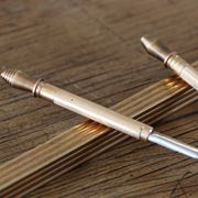 Gold Plated Ruler - Gold Starry