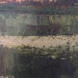 Pond landscape table