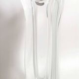 Lux Glass Crystal Vase 50s Height 27.5 cm