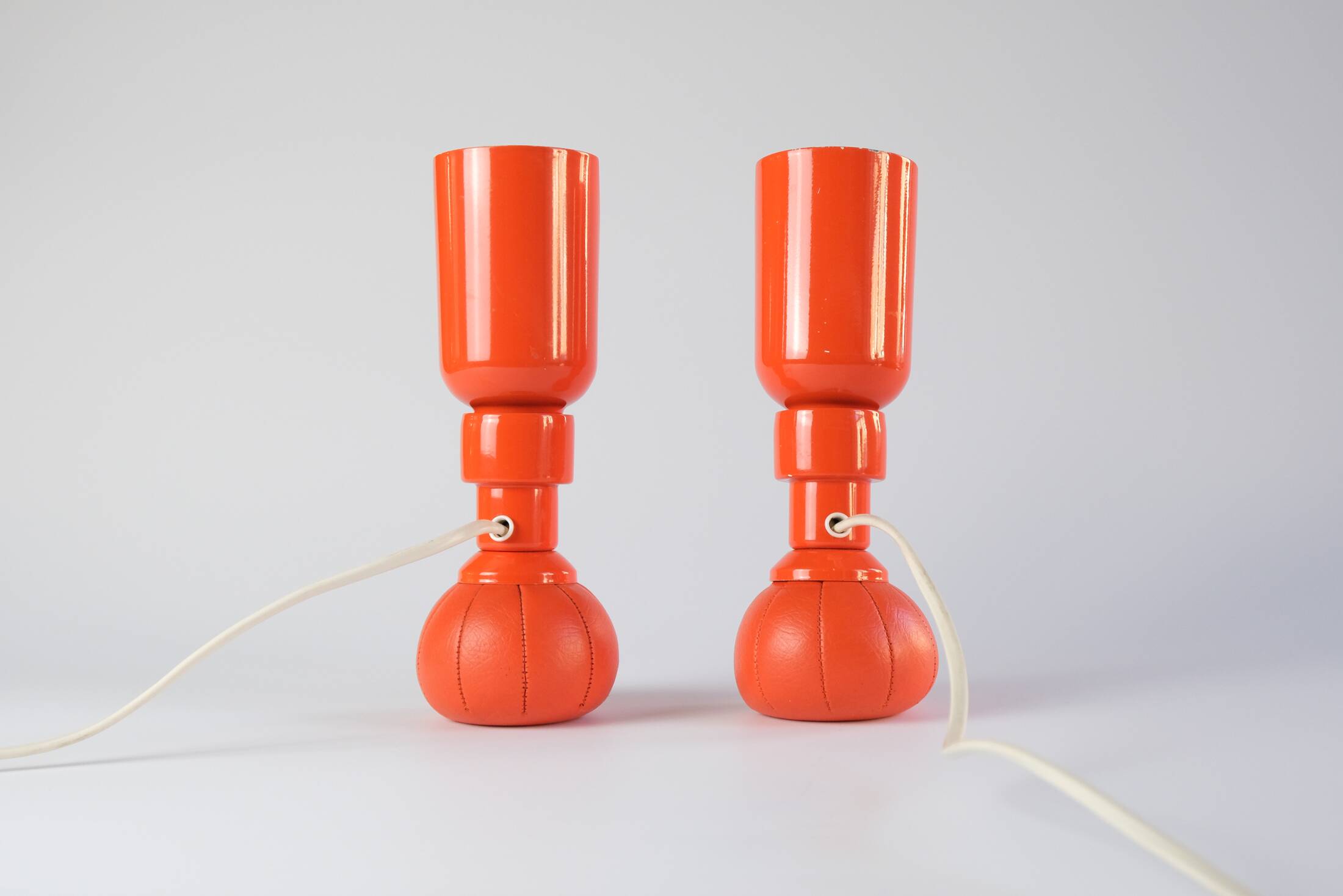 Rare paire de lampes Gino Sarfatti modèle 600P du milieu du siècle pour Arteluce, Italie 1966