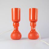 Rare Pair of Mid-Century Gino Sarfatti Model 600P Lamps for Arteluce, Italy 1966