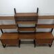 Danish Royal System modular shelving system by Poul Cadovius