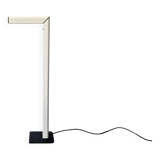 L-shaped metal floor lamp, 1970's/1980's