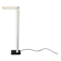 L-shaped metal floor lamp, 1970's/1980's