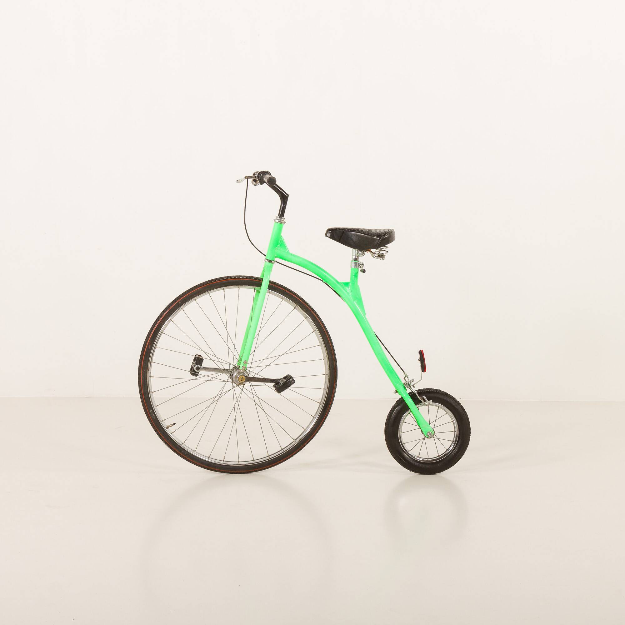 Vintage bike, high wheeler, 1980s