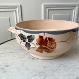 Eared salad bowl digoin sarrreguemines 30s-40s