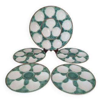 Longchamps oyster and shellfish plates
