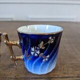 Two Luneville coffee cups