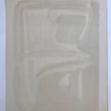 Original lithograph signed by Bram VAN VELDE, Yellow Course, 1967 (MP 40)