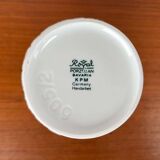 Vintage white porcelain vase German Model 605/2 by KPM Royal Porcelain, 1970s.