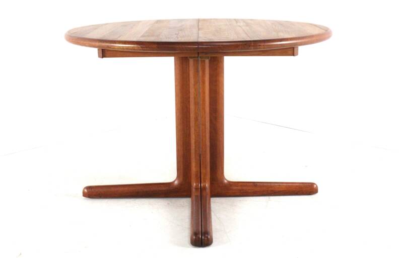 Table à manger extensible ronde 2x 'Gistrup' danoise
