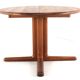 Table à manger extensible ronde 2x 'Gistrup' danoise