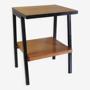 Modernist boarding school bedside table - 50s/60s