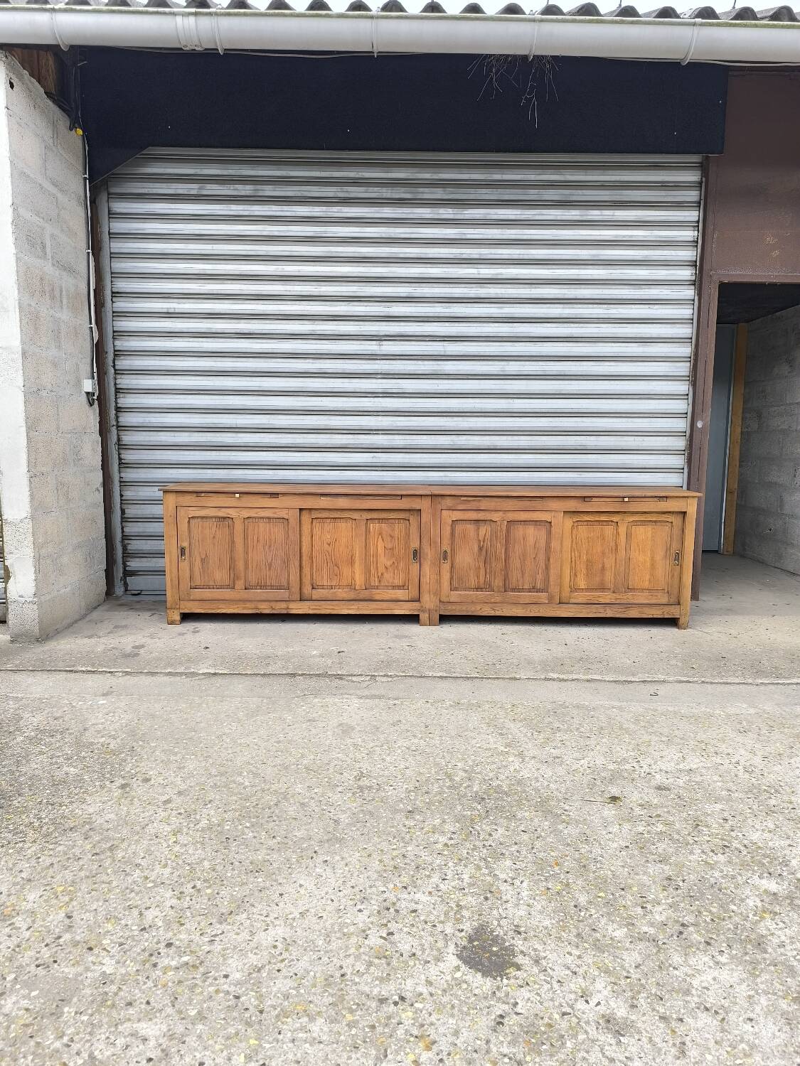 Enfilade meuble de métier circa 1950