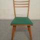 Suite de 4 chaises des années 50