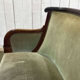 19th century Empire mahogany bench