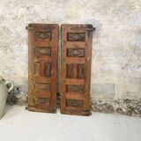 Closet doors swing shutters claustra 18th century