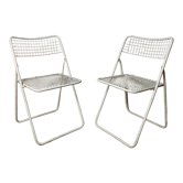 Pair of folding chairs 1970