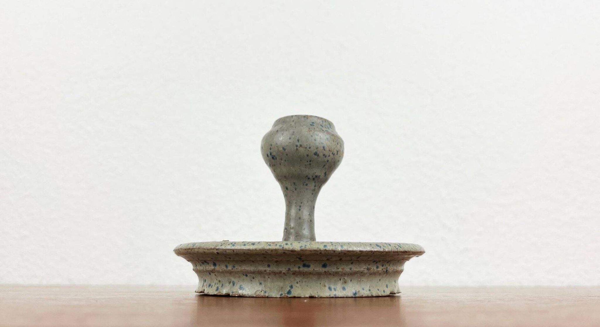 Mid-century ceramic candlestick, 1960s