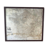 Map of France, Directory, wood panel