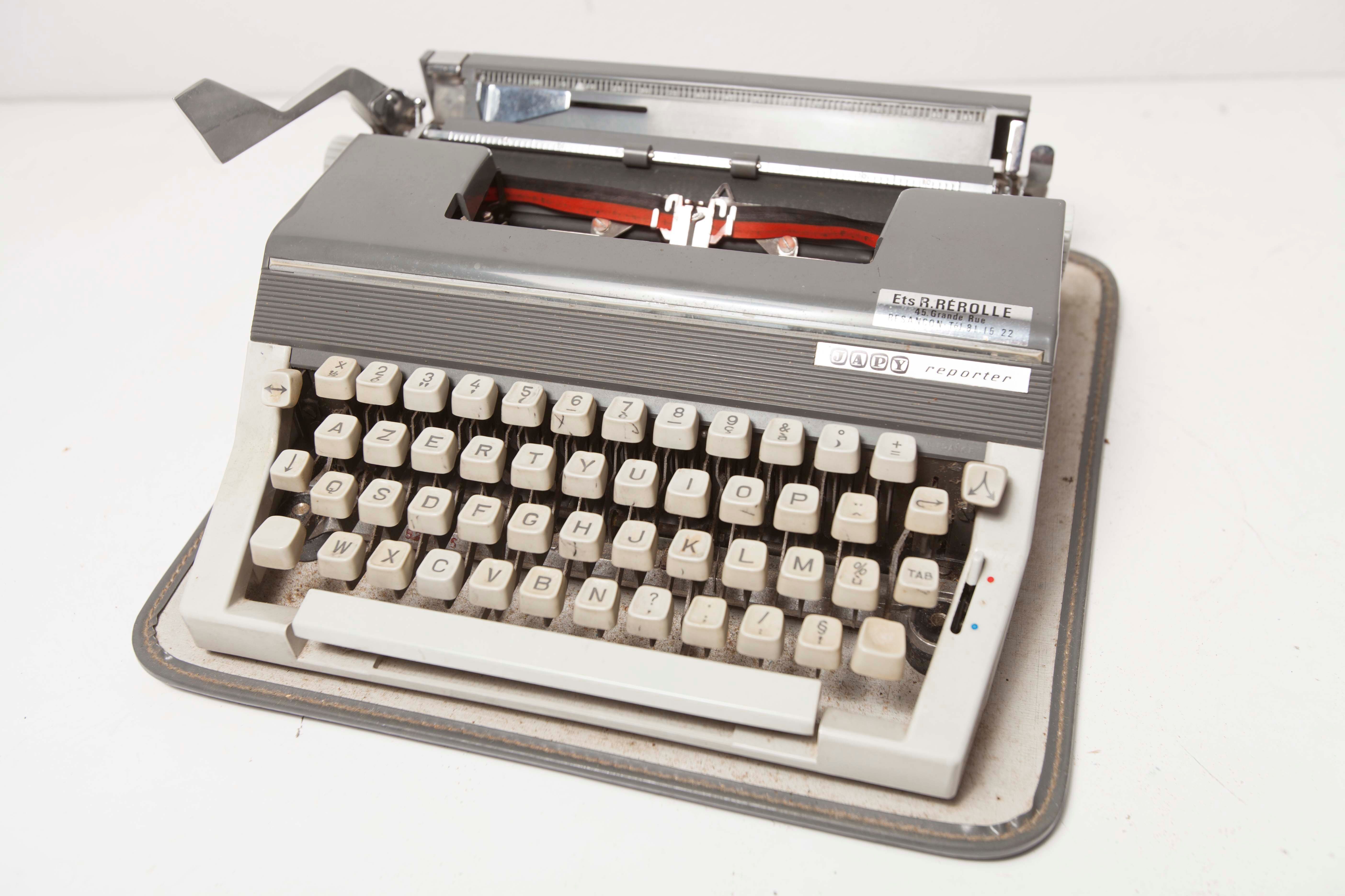 Typewriter Japy Reporter 50s