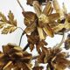 Pair of brass appliques. France, 1960s.