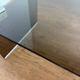 Glass coffee table from the 70s