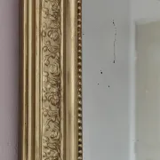 Louis Philippe mirror with ornate frame