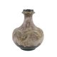 West German ceramic vase with fat lava glaze, 1970s